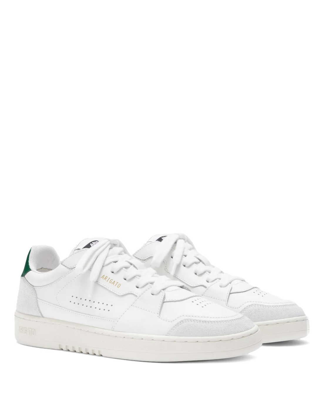 Dice Lo Sneaker White/Green Leather/Suede
