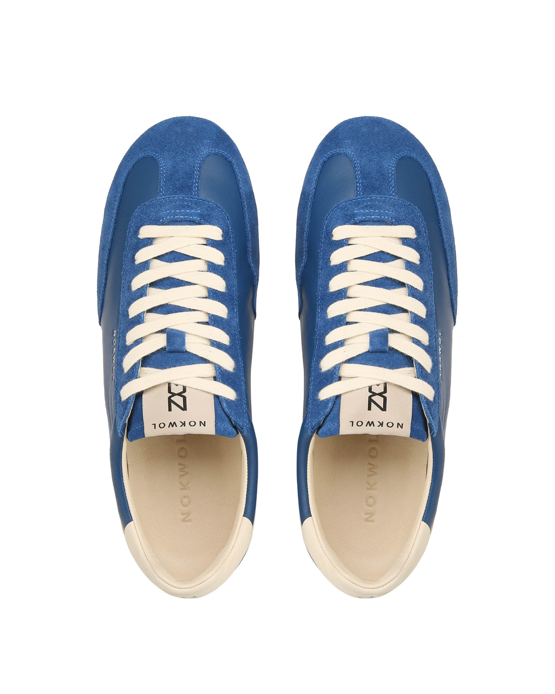 Ari-M Blue/Off White Suede/Leather
