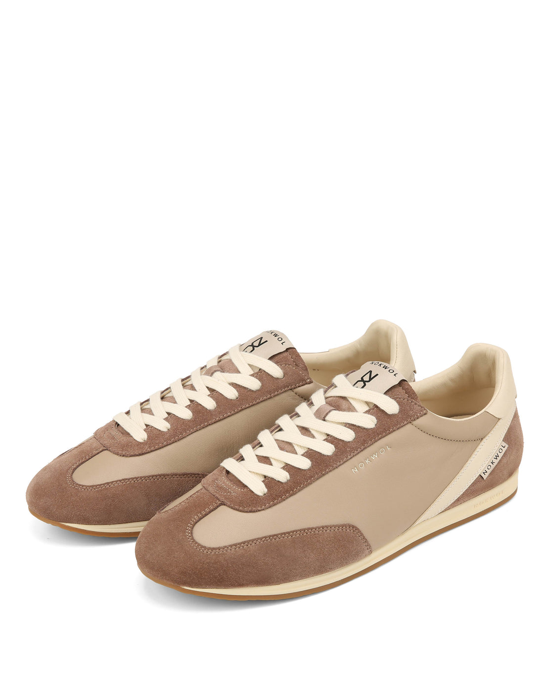Ari-M Marmo/Mushroom/Off White Suede/Leather