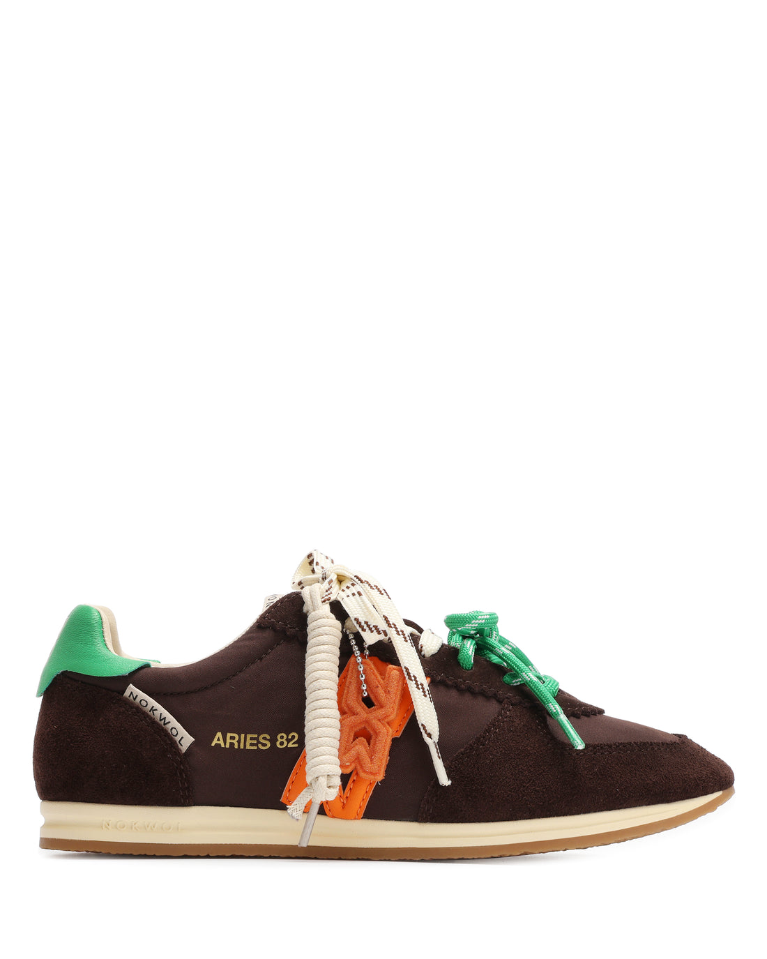 Aries 82 Brown Suede/Nylon