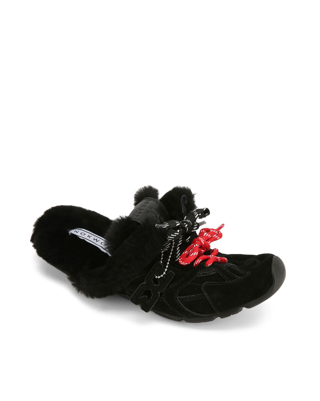 Atlas Mule Black Suede