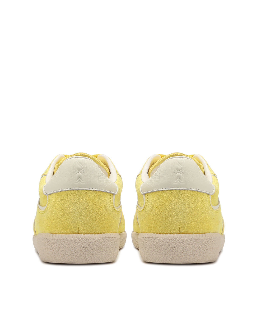 August Lemon Yellow Suede