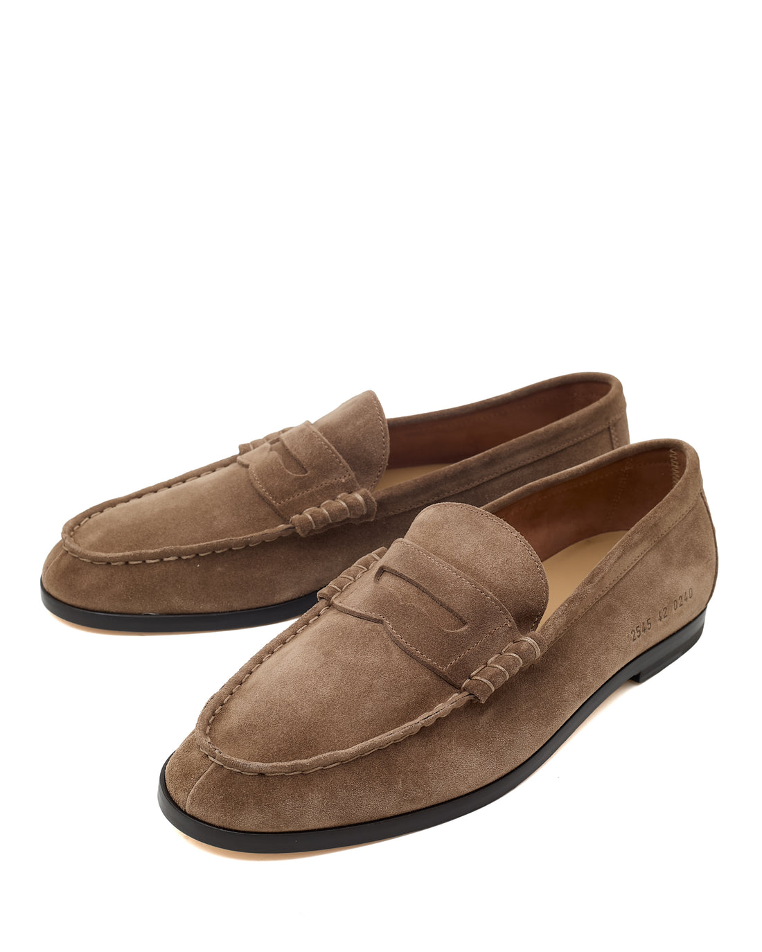 Soft Loafer in Taupe Suede 2545 0240