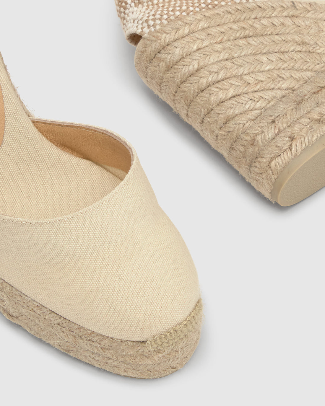 Carina C 8ED Ivory Wedge Espadrille