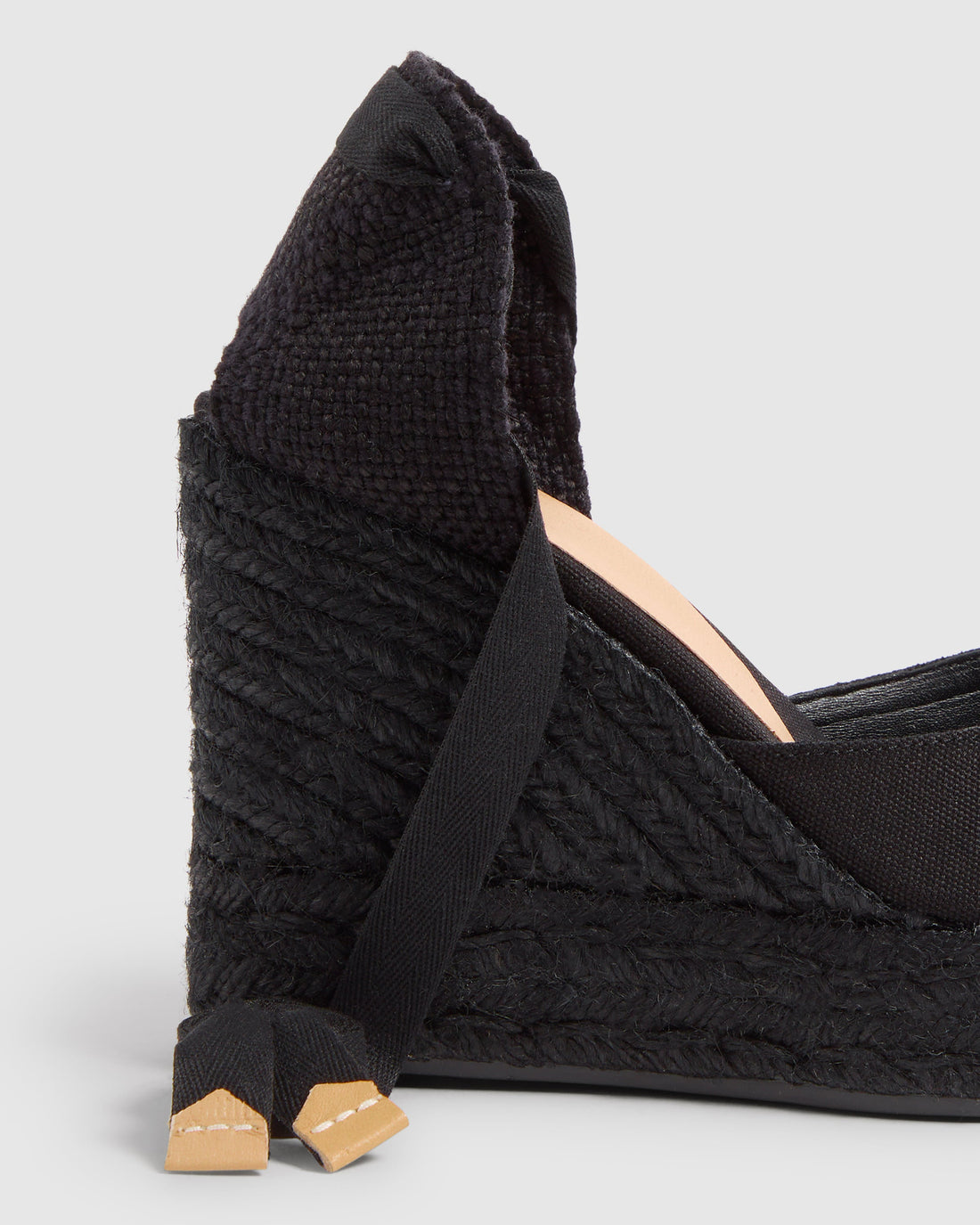 Carina C 8ED Negro Wedge Espadrille