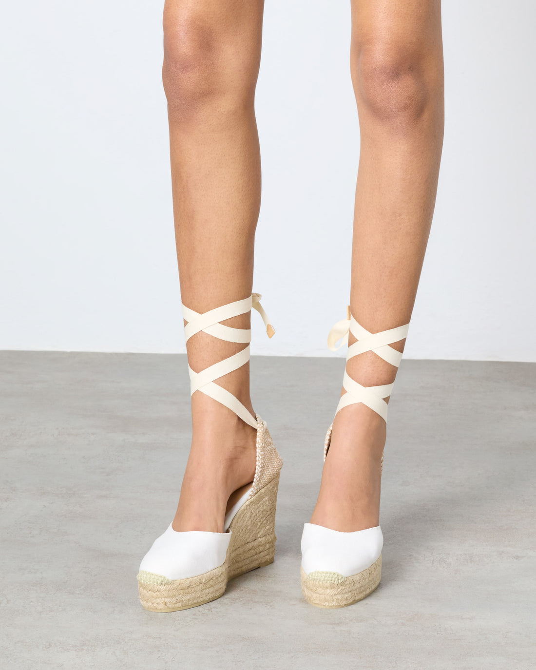 Carina C 8ED Blanco Wedge Espadrille