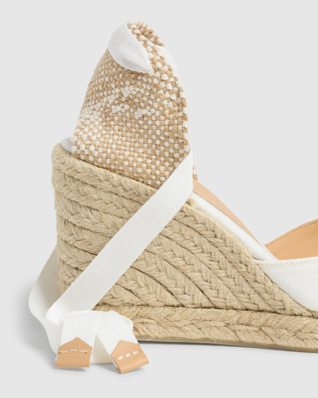 Carina 8 Blanco Wedge Espadrille