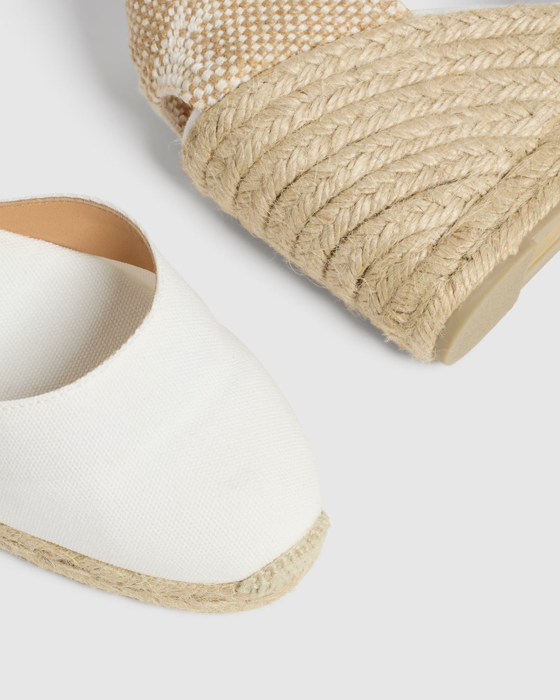 Carina 8 Blanco Wedge Espadrille