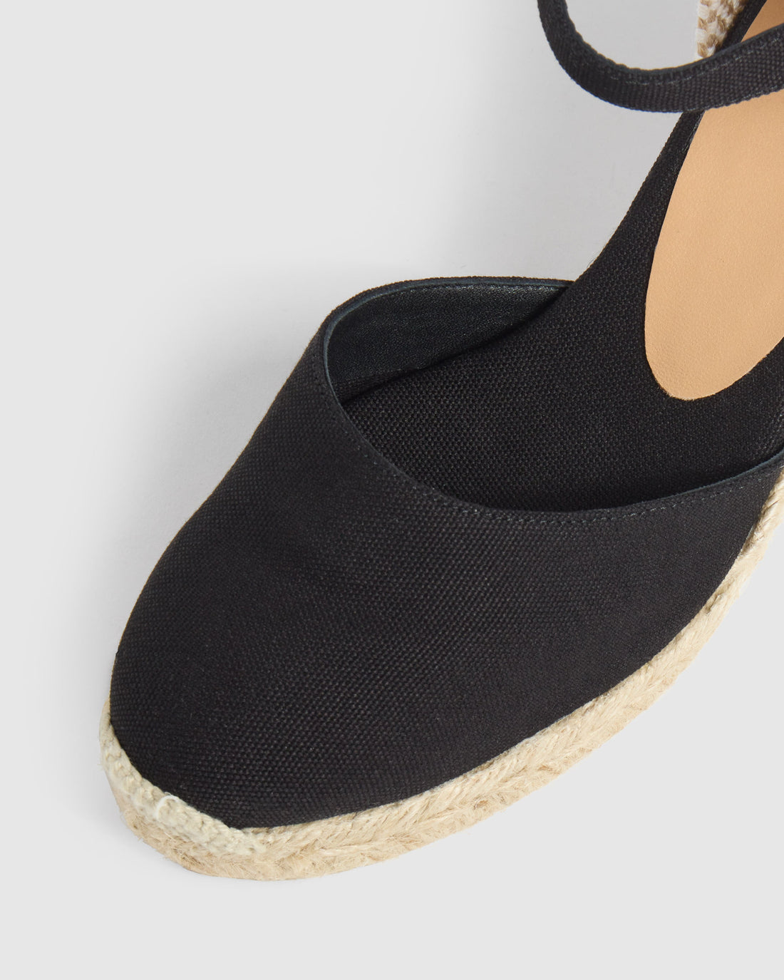 Carol 6 Negro Wedge Espadrille