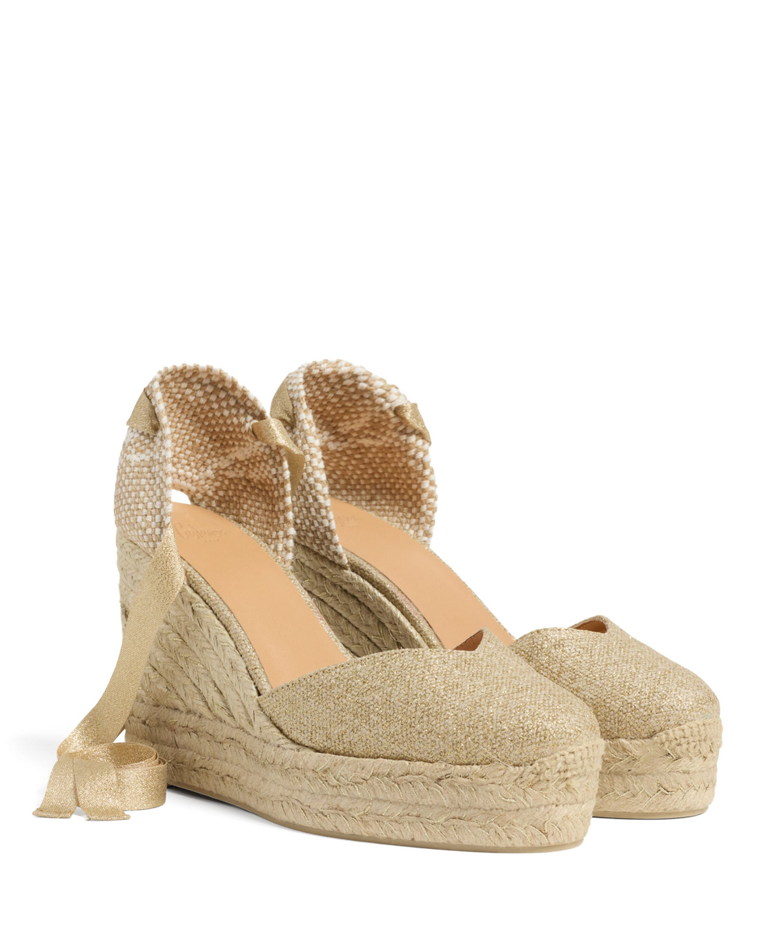 Chiara 8ED Oro Claro Wedge Espadrille