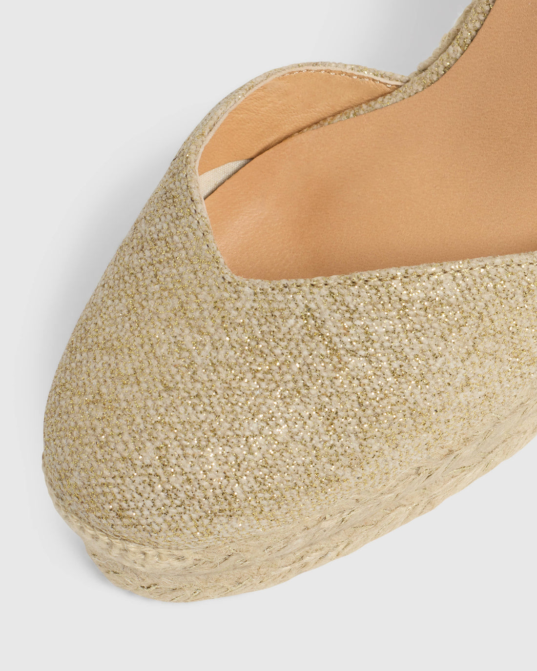 Chiara 8ED Oro Claro Wedge Espadrille