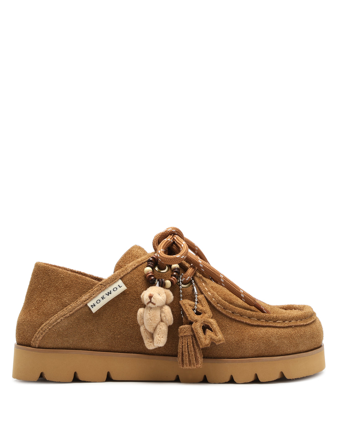 Clova Chestnut Hairy Suede