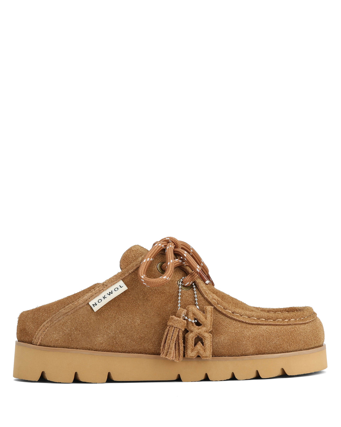 Clova Chestnut Hairy Suede