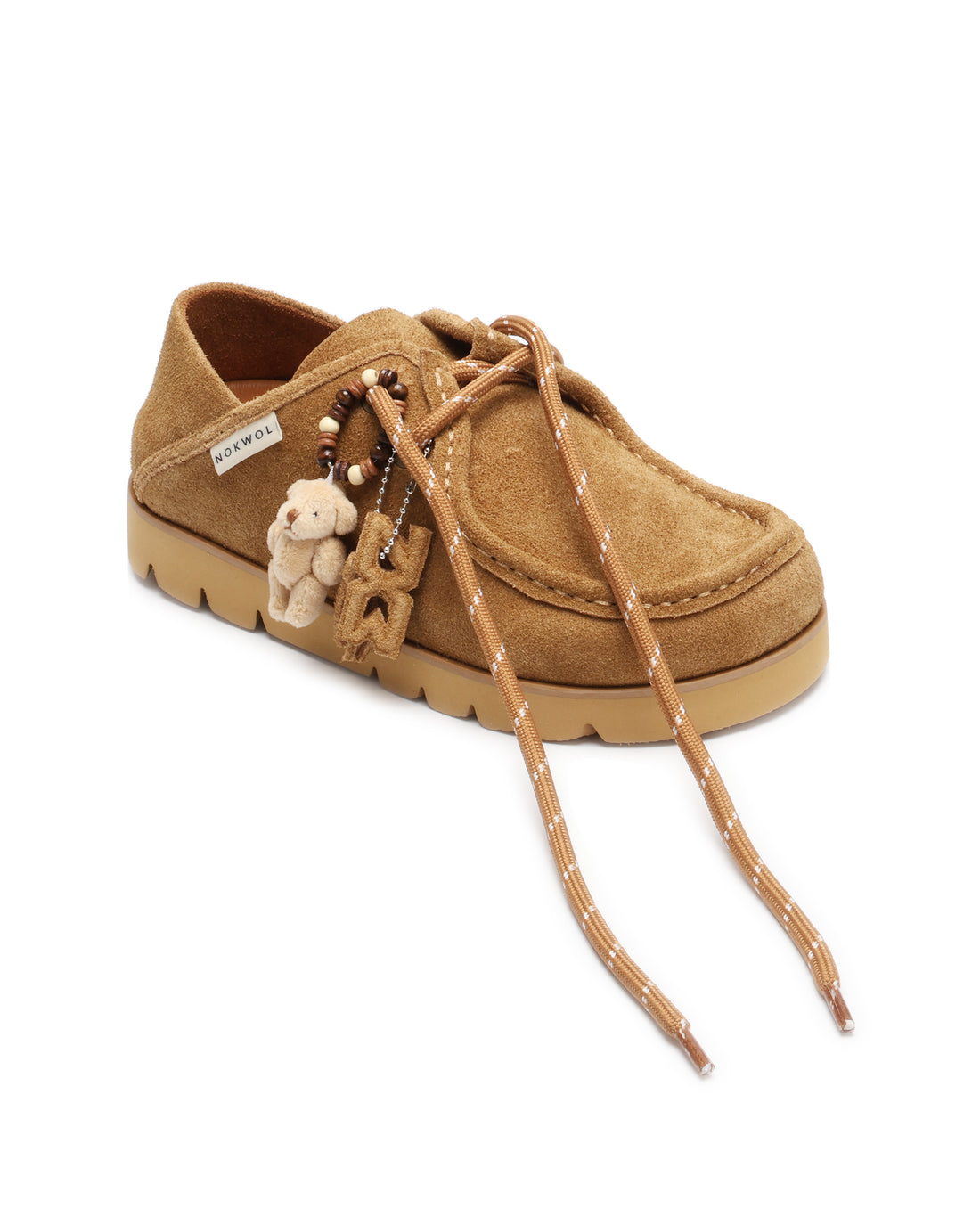 Clova Chestnut Hairy Suede