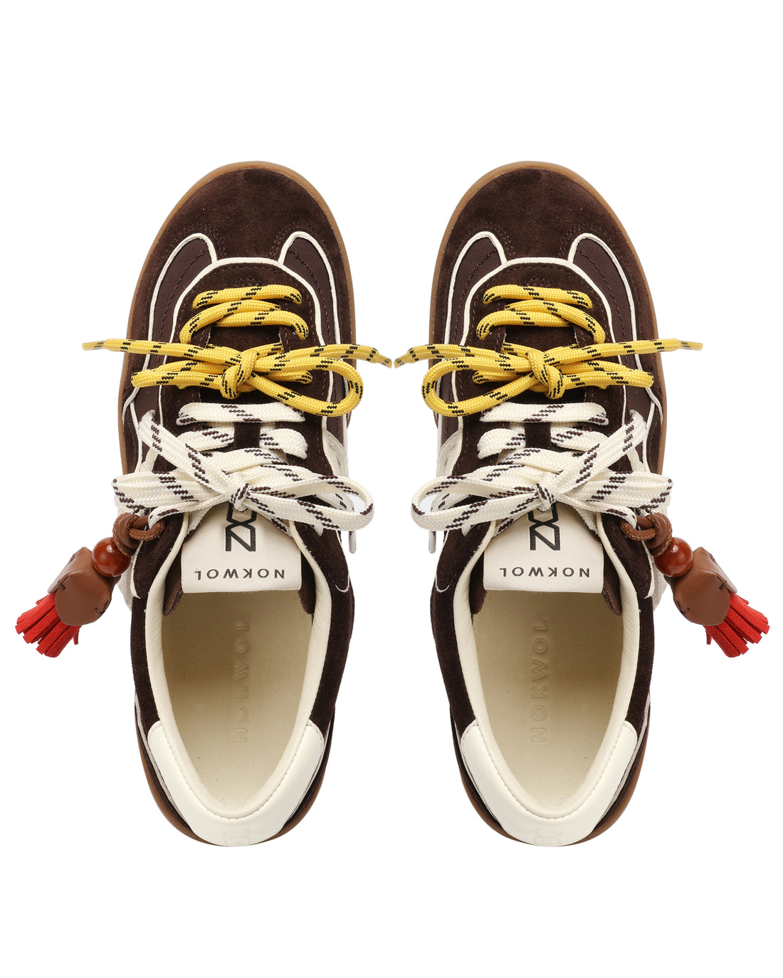 Cosmo Brown/Mustard Suede/Nylon