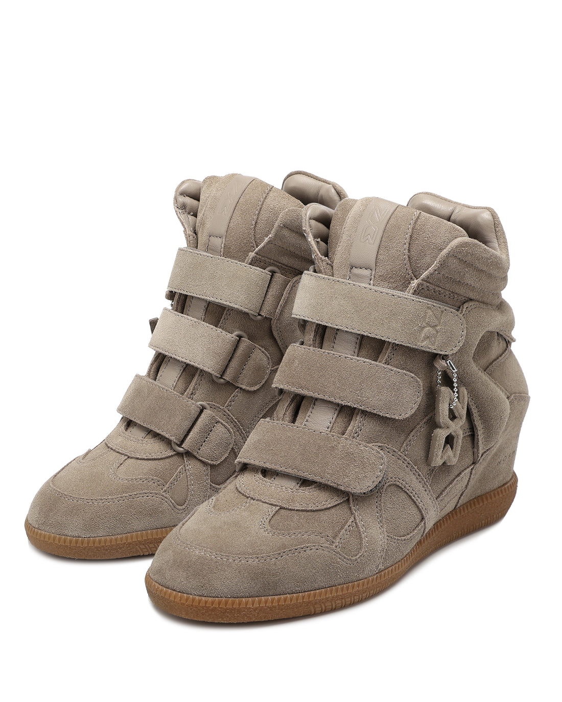 Demmi Taupe Suede