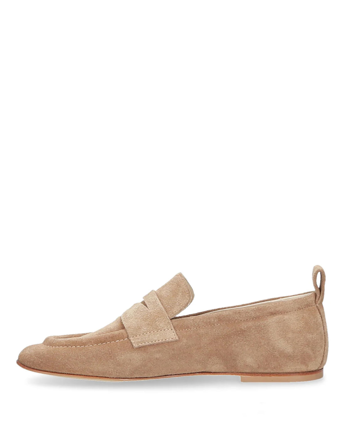 Camel Suede/Leather Loafer E4147