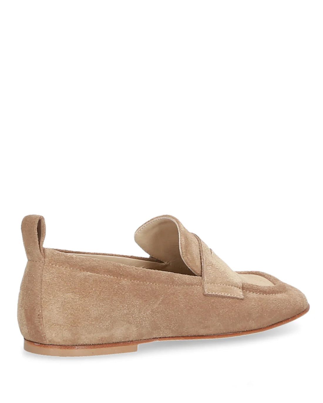 Camel Suede/Leather Loafer E4147