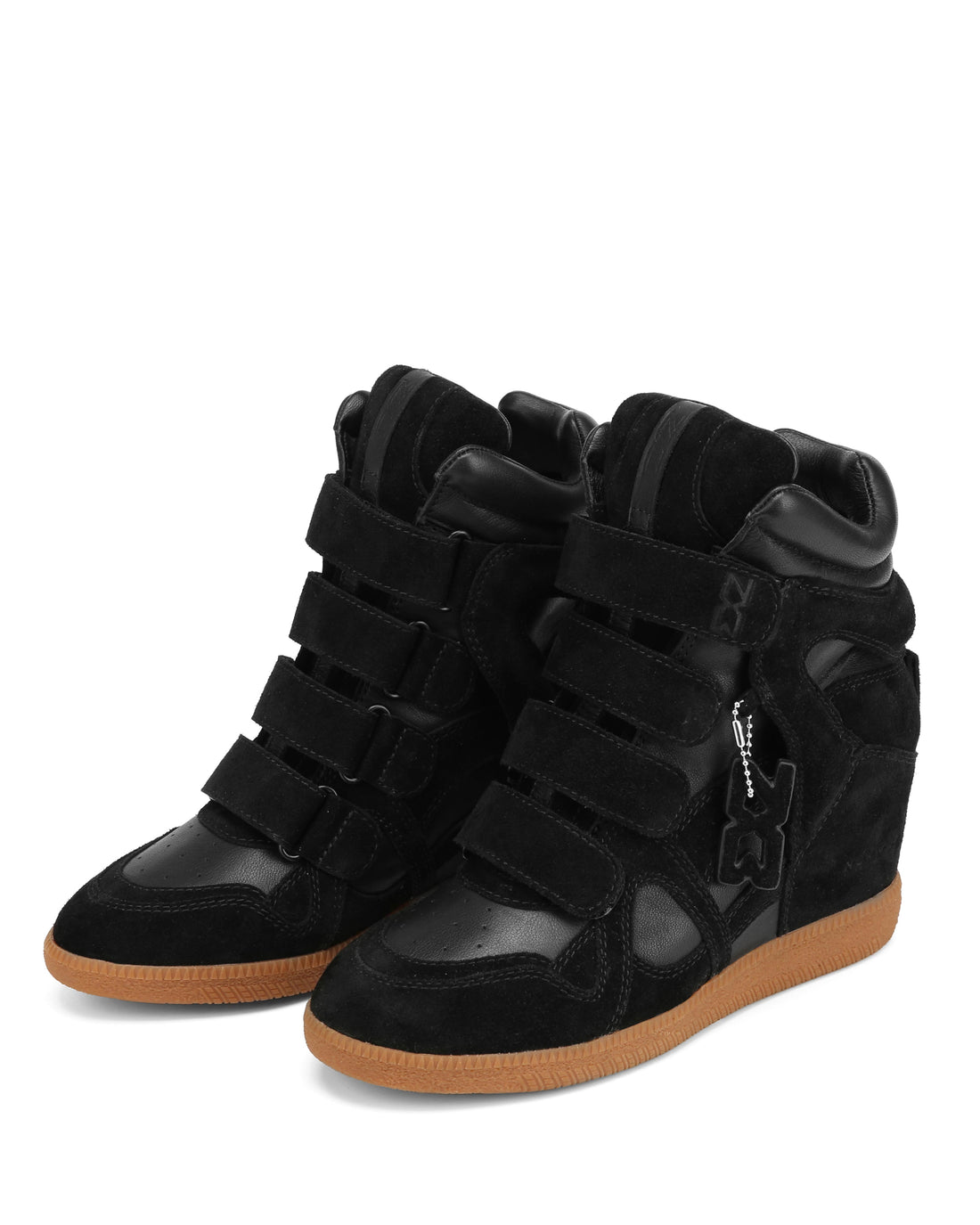 Eden Black Leather/Suede