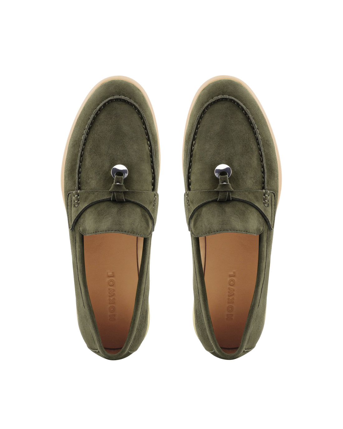 Jamie Khaki Suede
