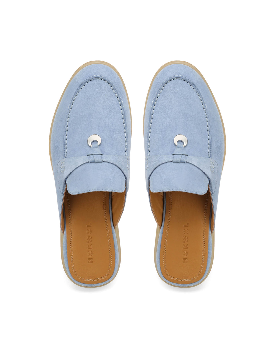Jessie Light Blue Suede