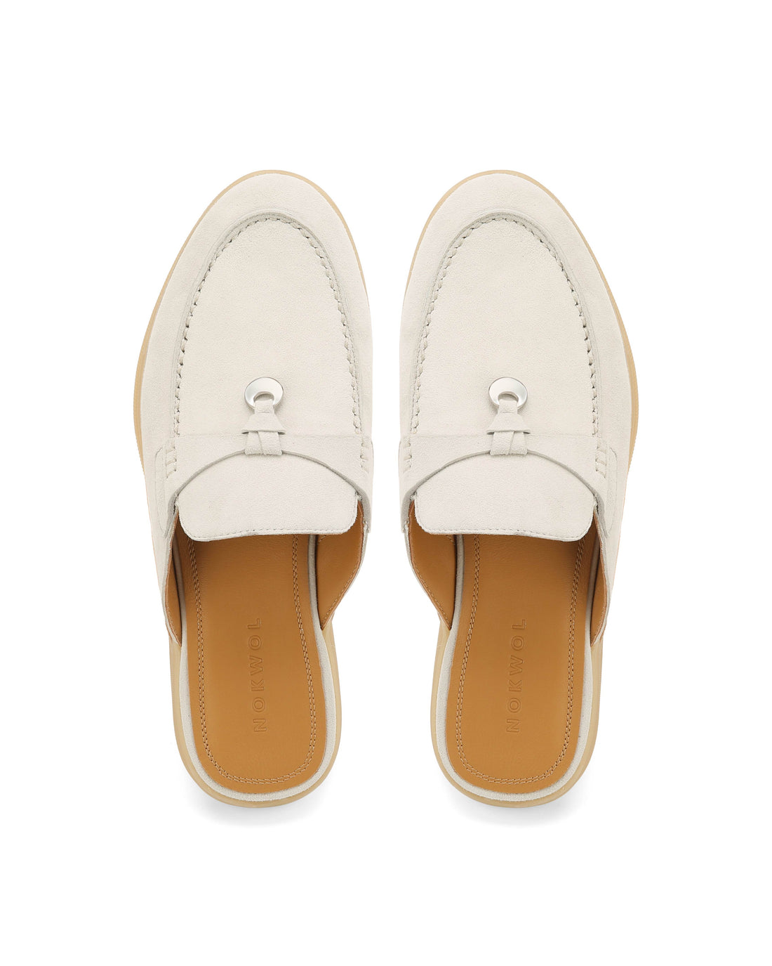 Jessie Off White Suede