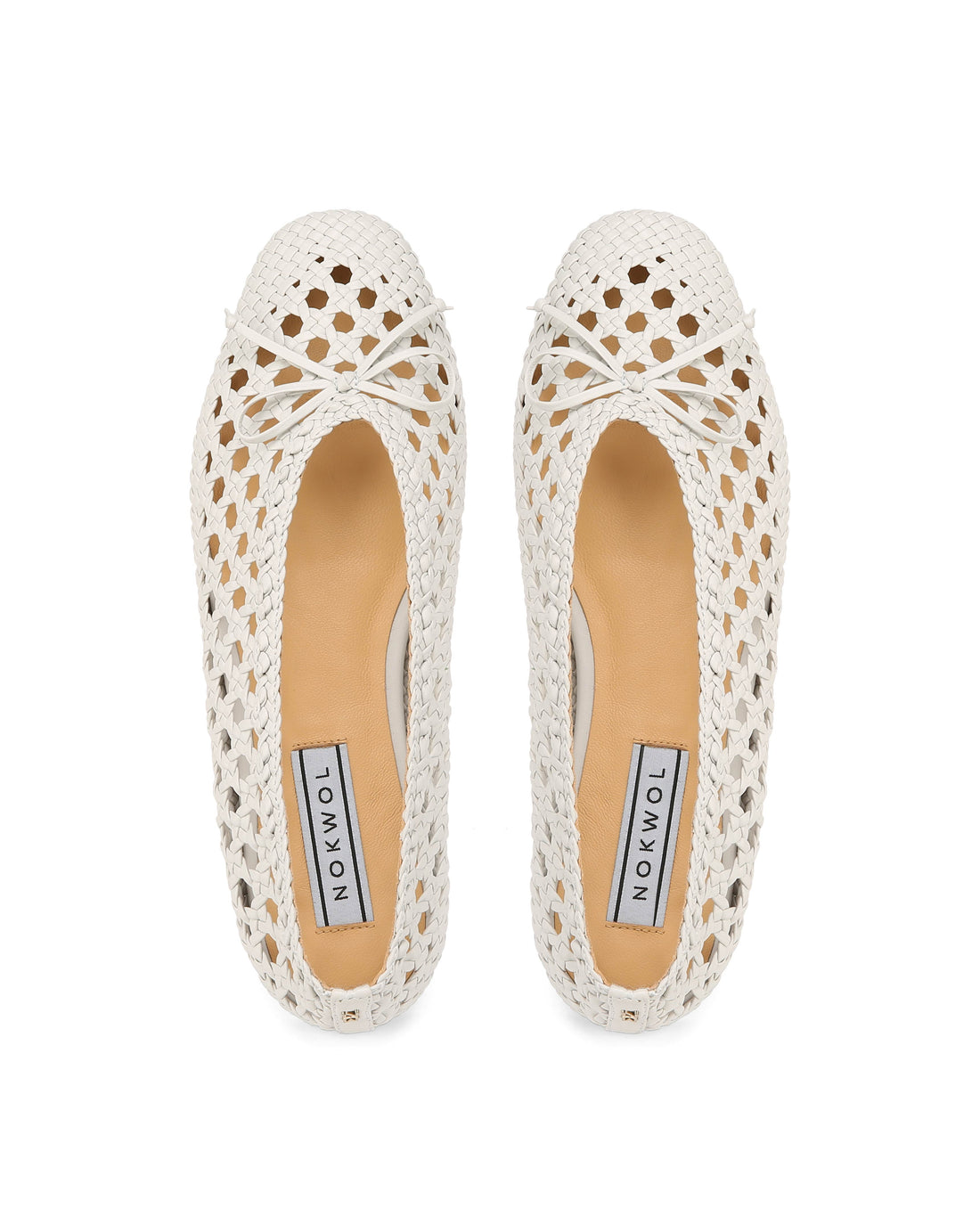 Leni Weave Grey Leather