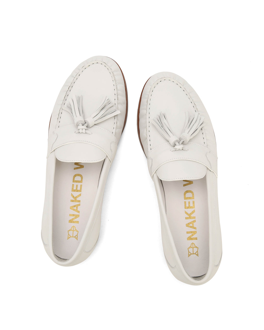 Lido Pure White Wave Cow Leather