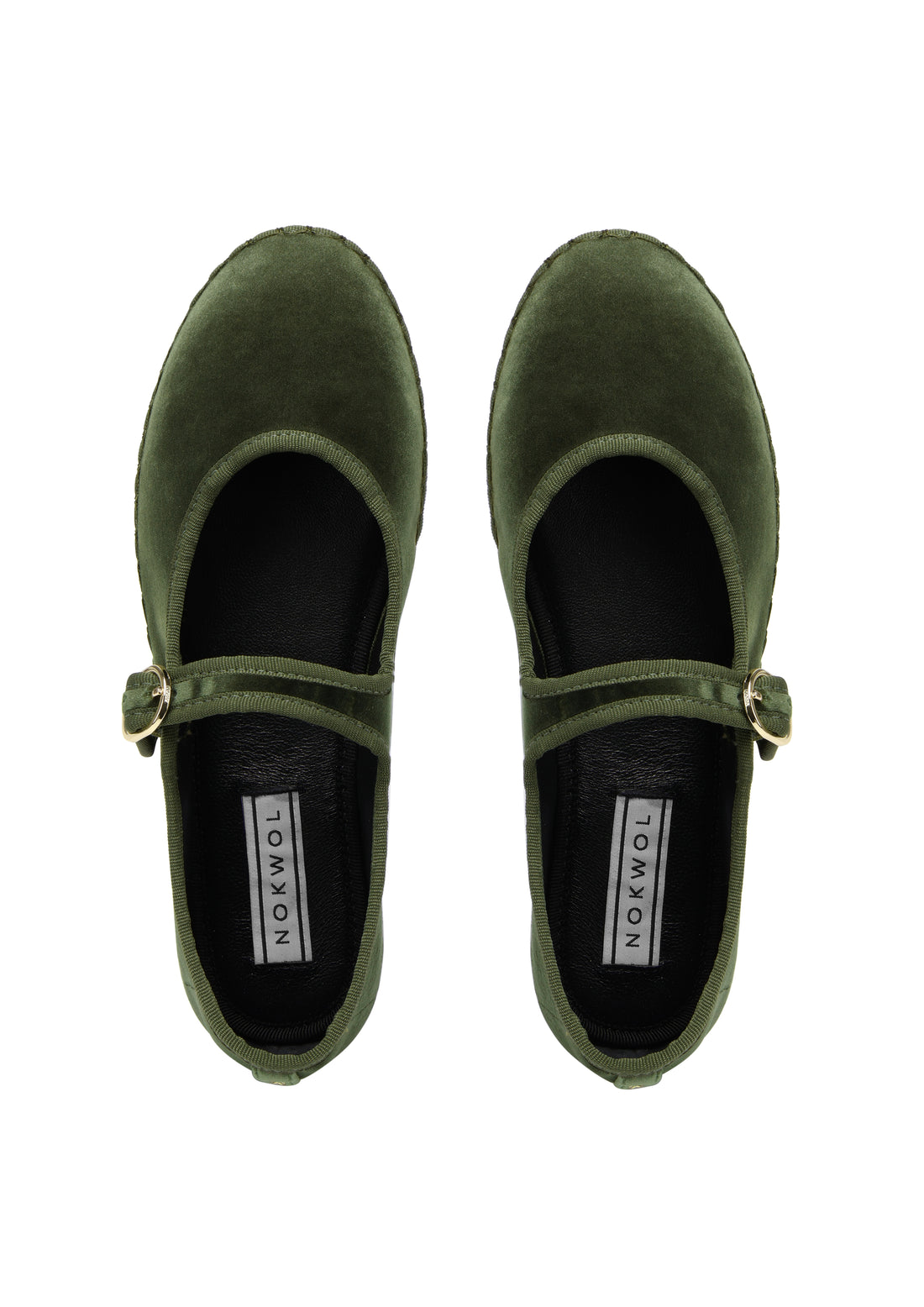 Mel Khaki Velvet