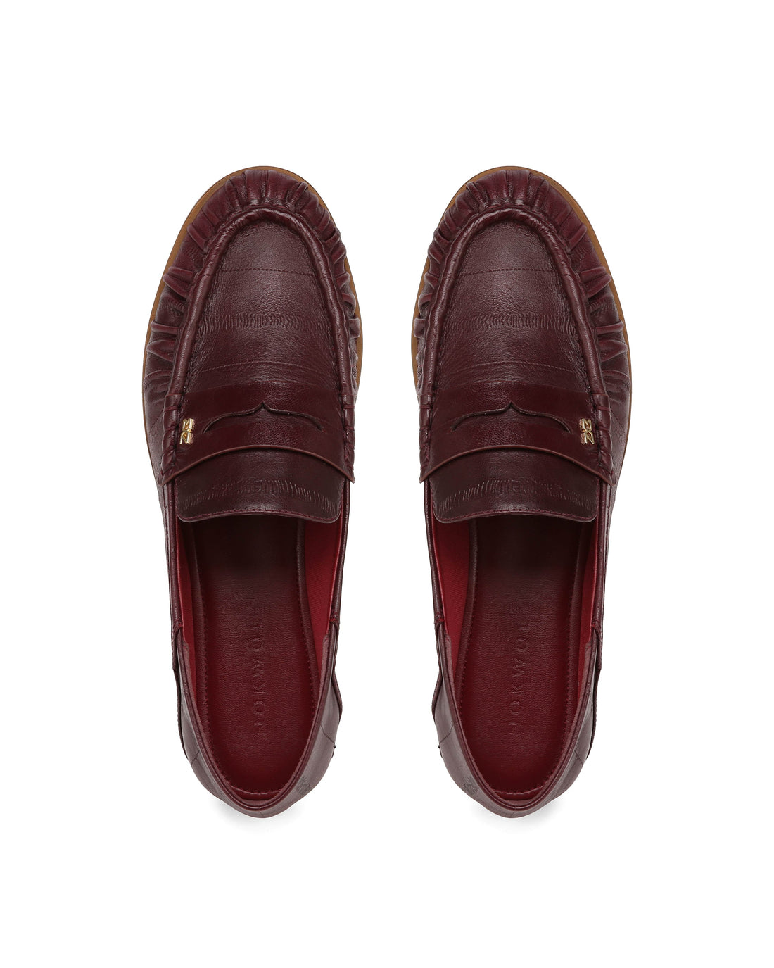 Mica Burgundy Eel