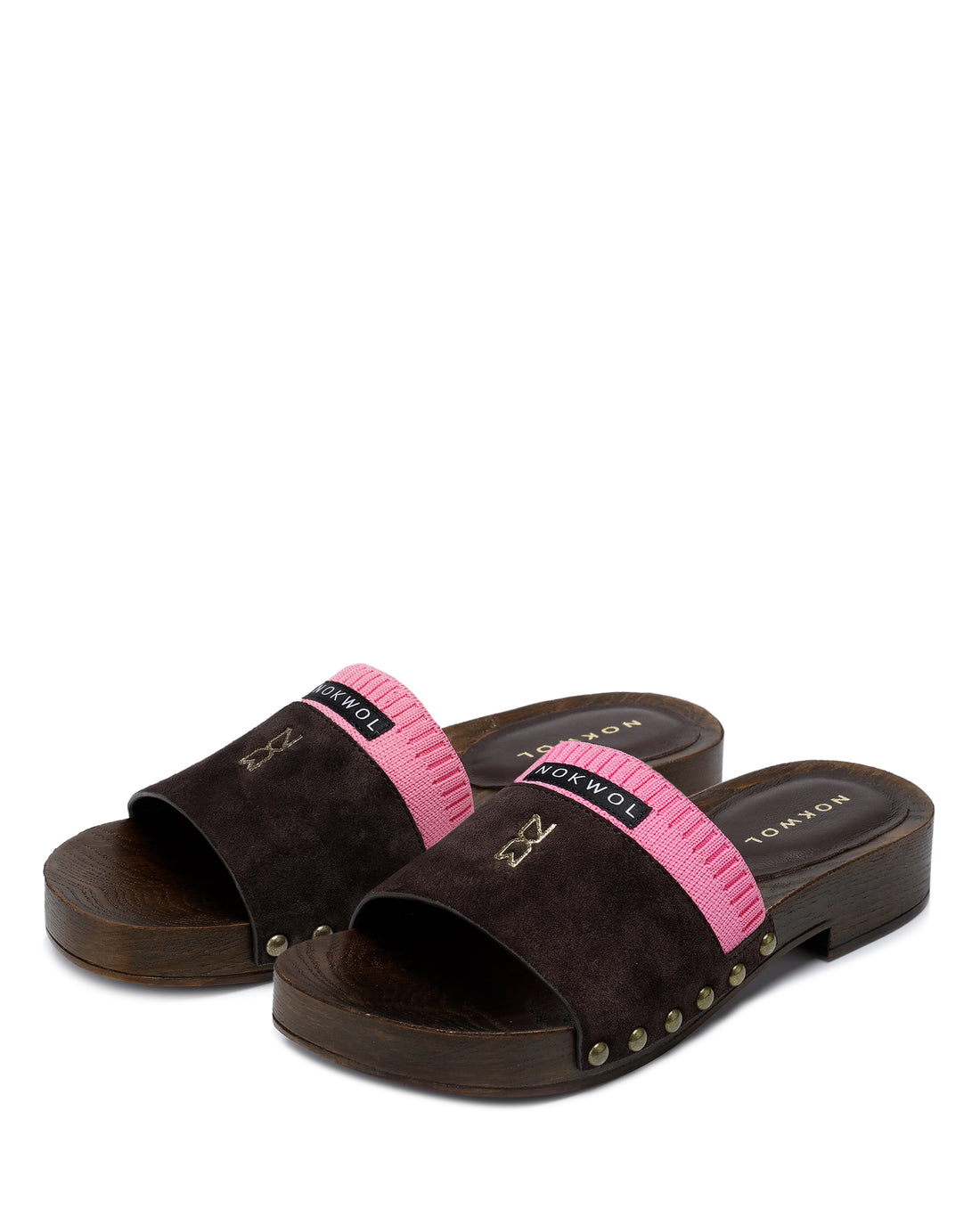 Miri Brown/Pink Suede