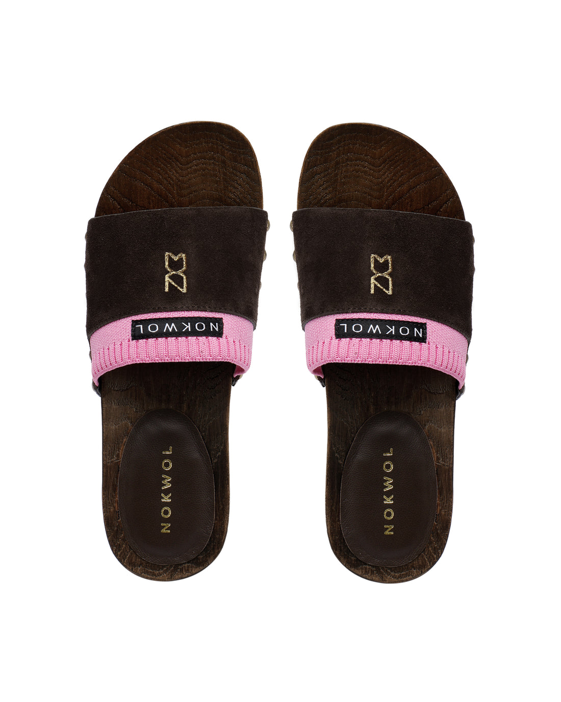 Miri Brown/Pink Suede