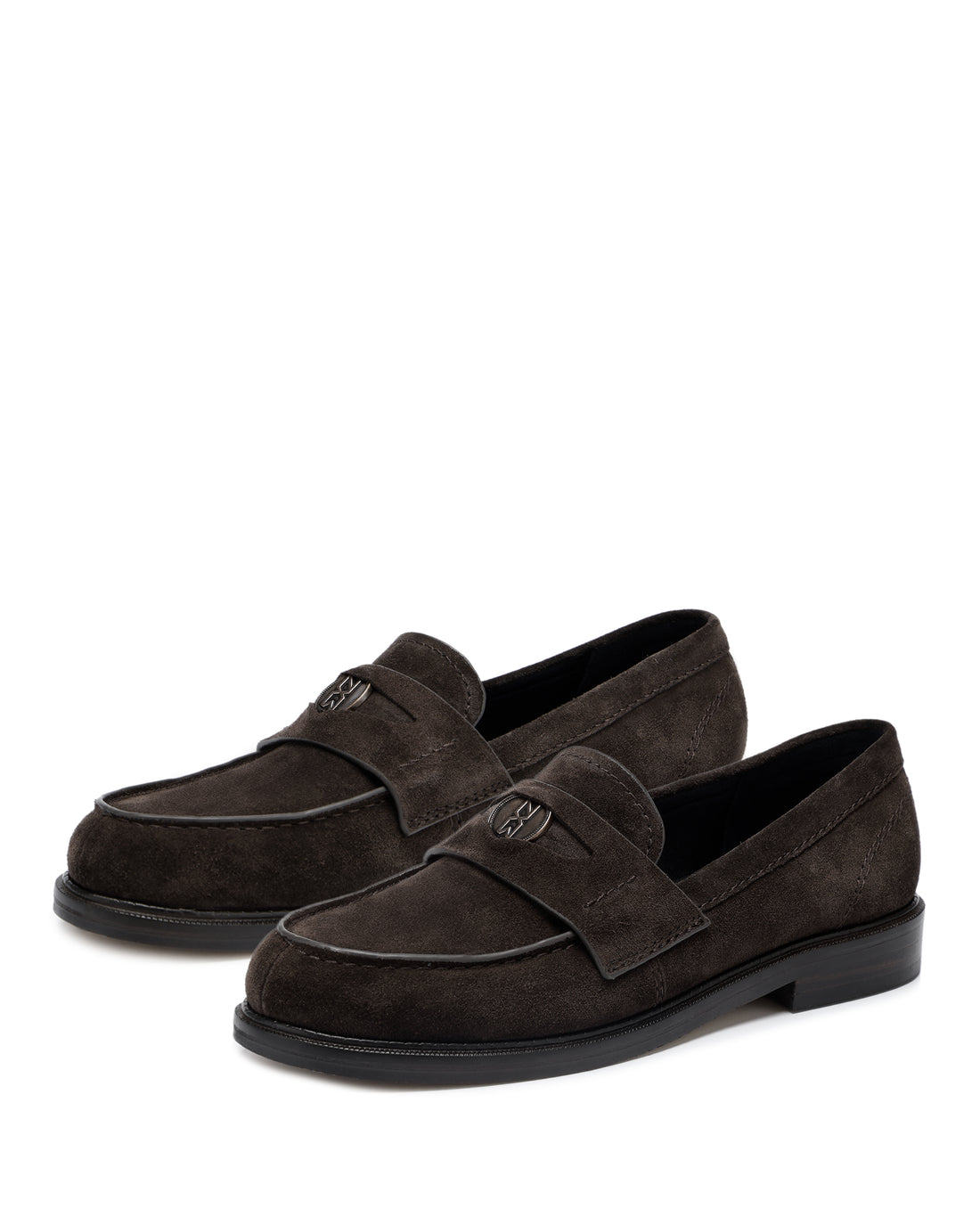 Moto Brown Suede