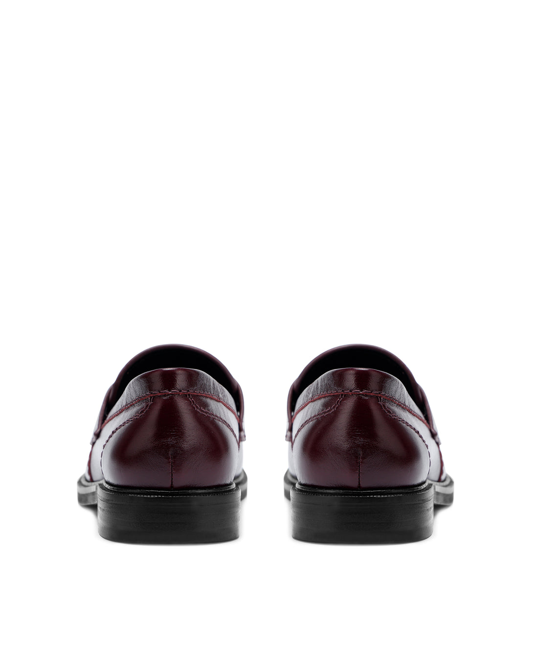 Moto Burgundy Leather