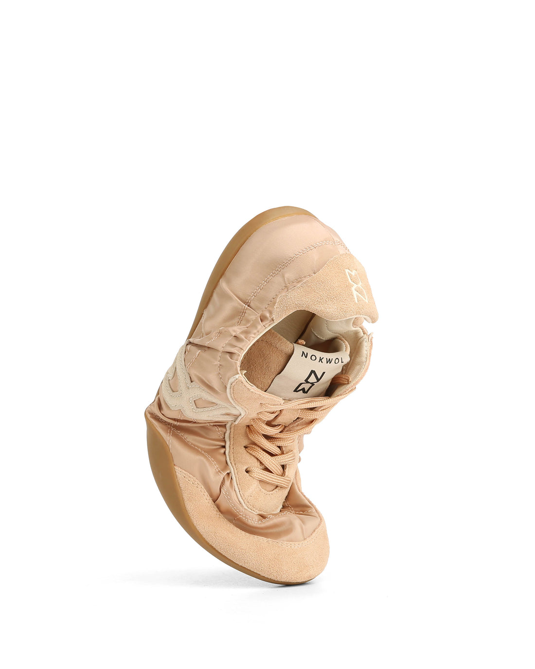 Mystic Satin Beige Suede