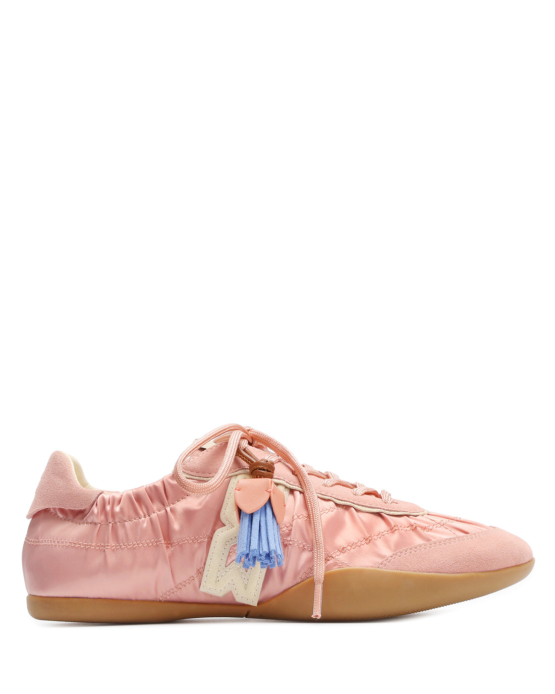 Mystic Satin Pink Suede