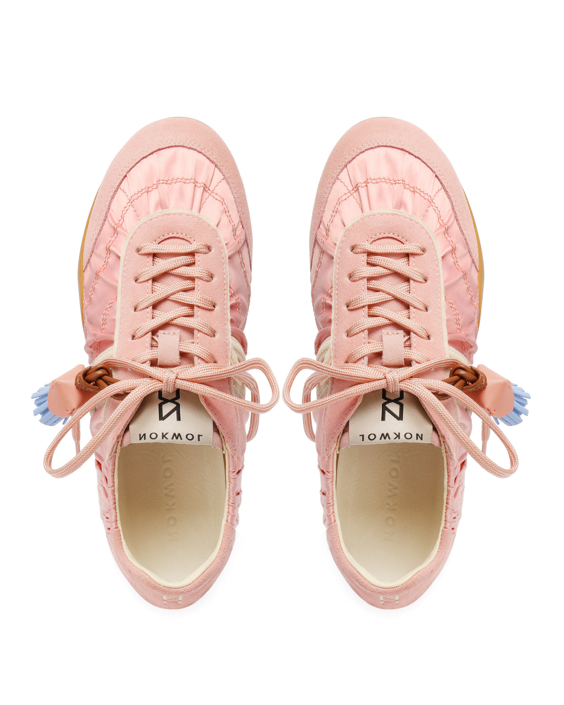 Mystic Satin Pink Suede