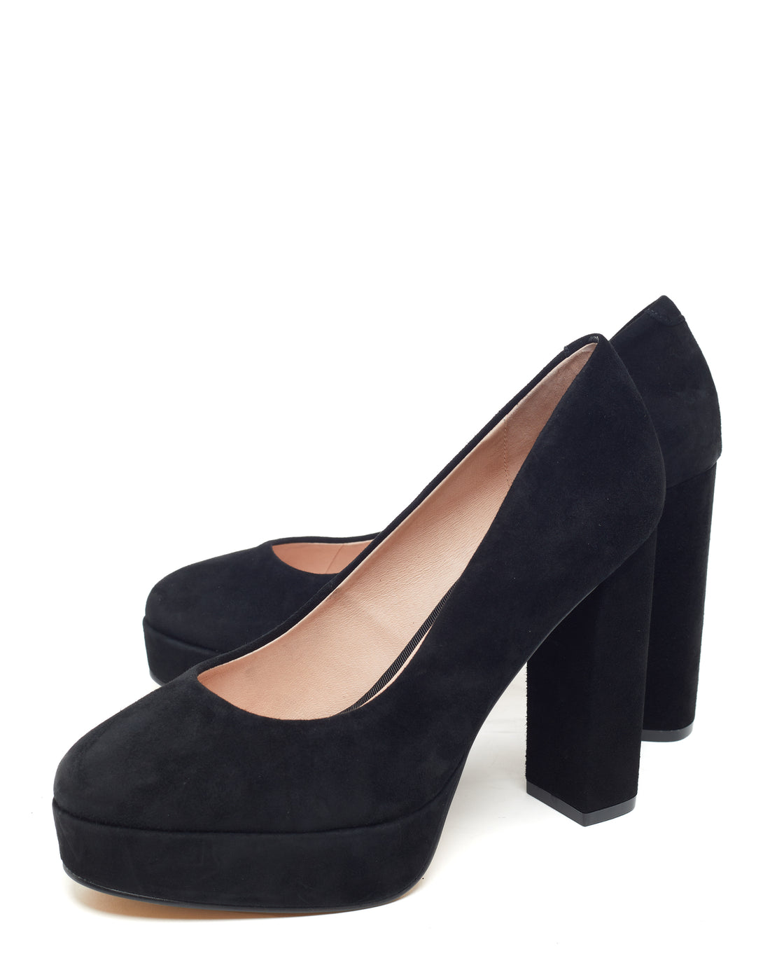 Maxine Black Suede
