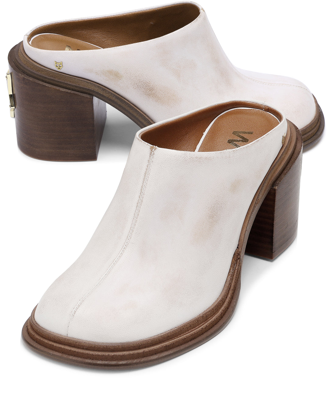 Nova White Alcohol Leather