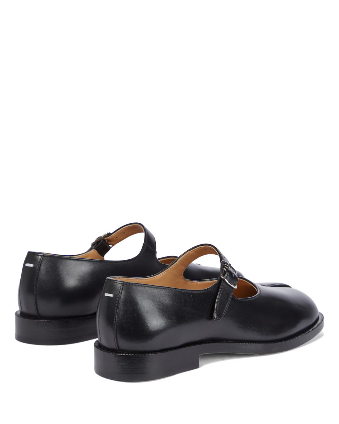 Tabi Mary Jane Black Calf Leather