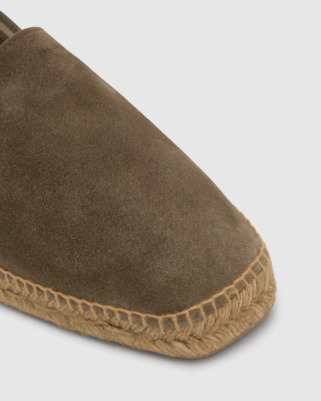 Pablo T Verde Bosque Suede Espadrille
