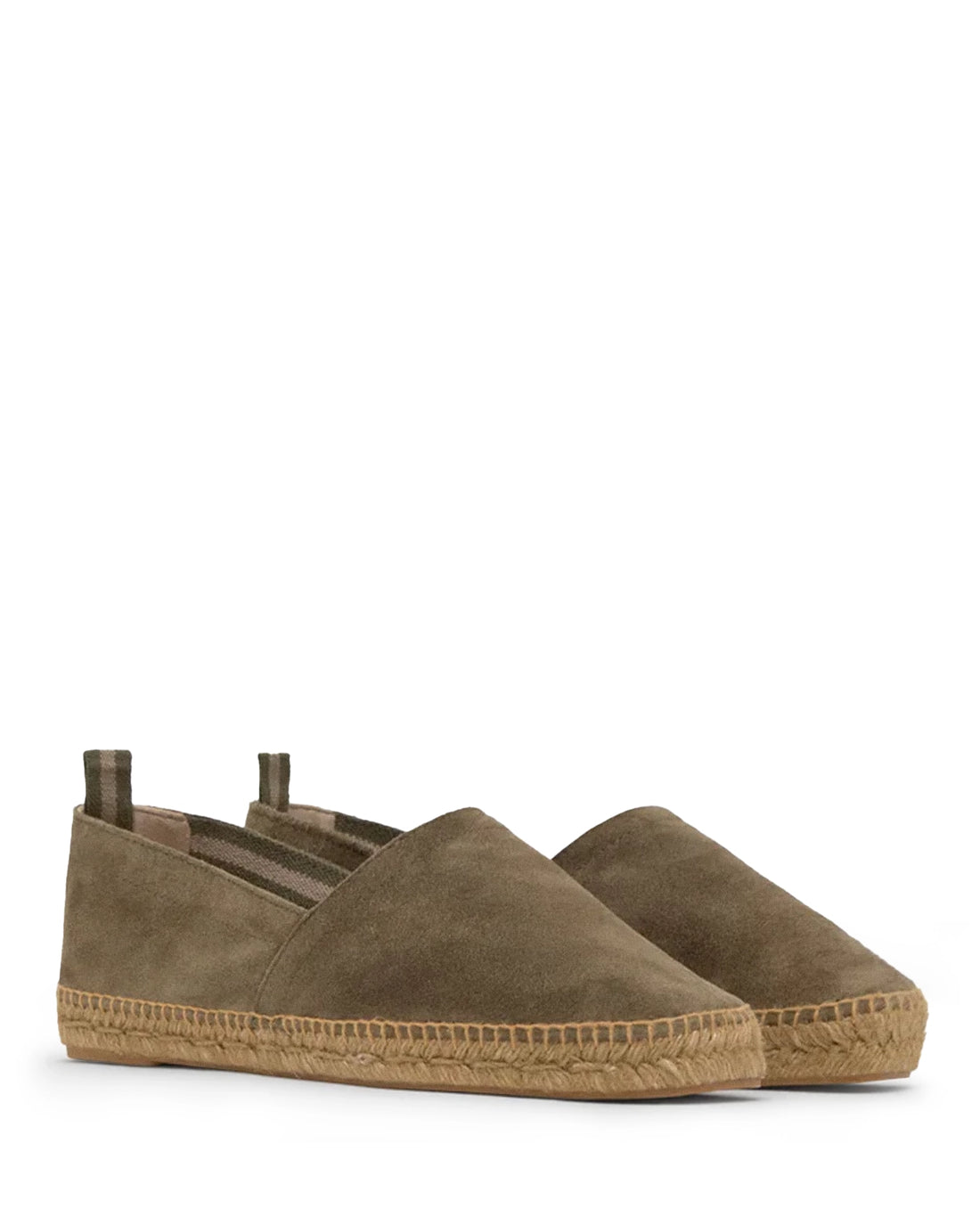 Pablo T Verde Bosque Suede Espadrille