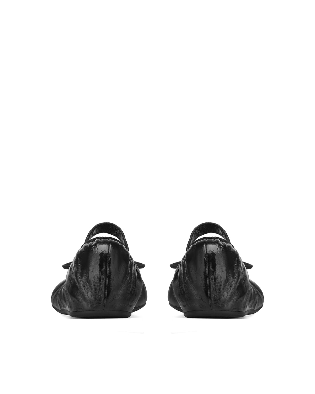 Pia Crinkle Sheep Leather Black