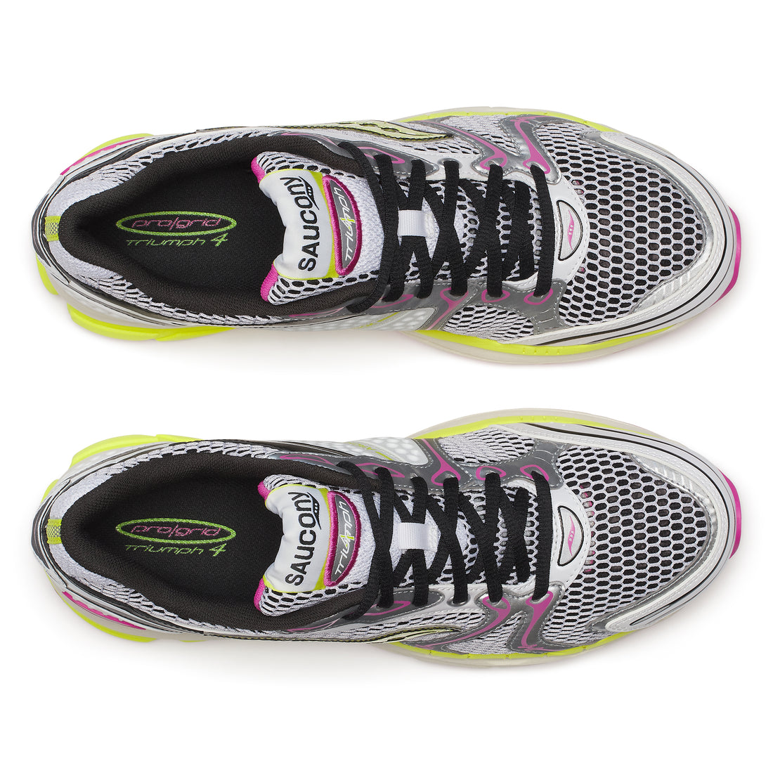 W Progrid Triumph 4 White/Fluo S70704-14