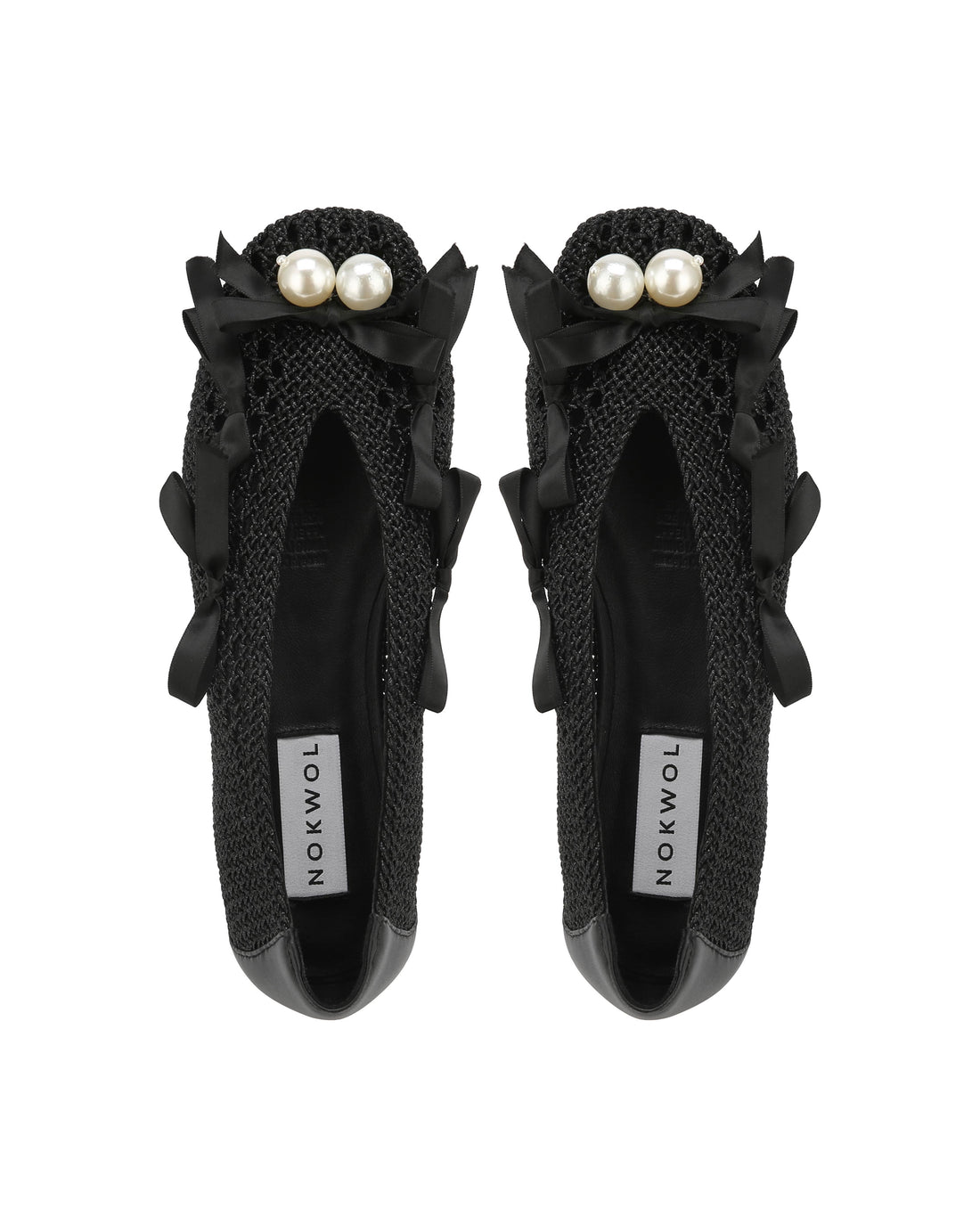 Siera Trims Crochet Knit Black