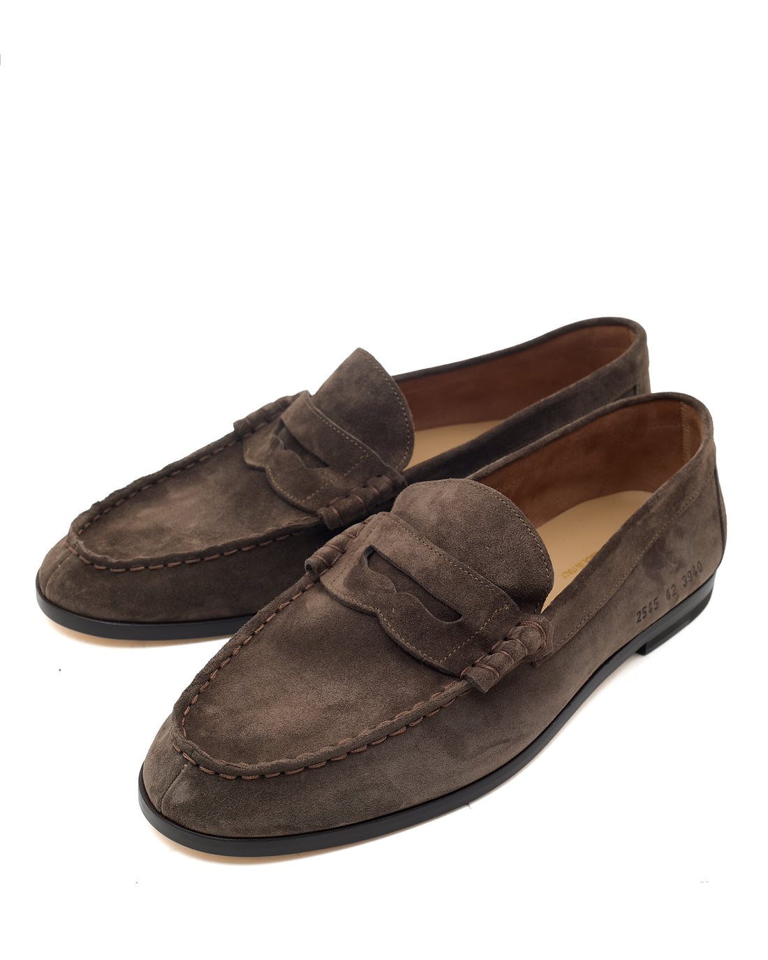 Soft Loafer in Mud Suede 2545 3940