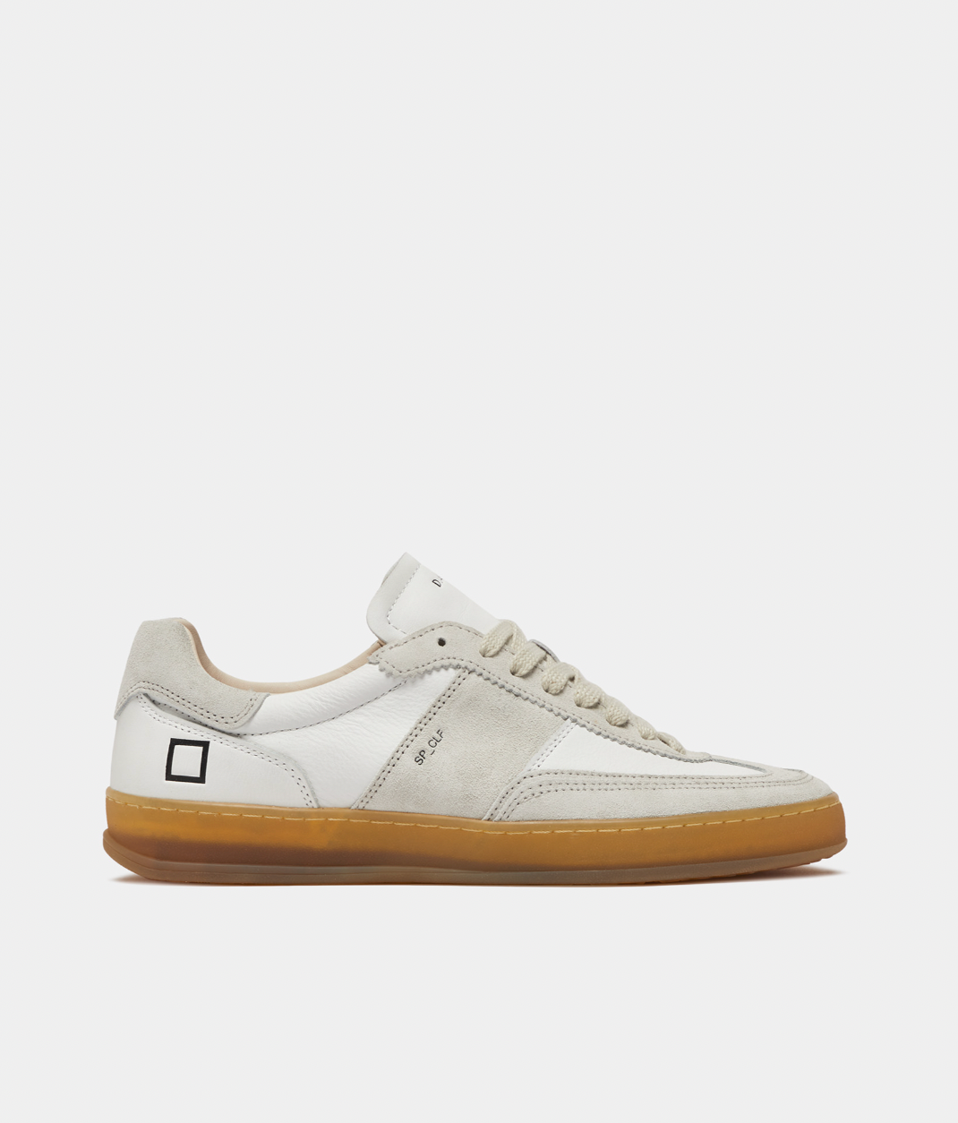 M Sporty Calf White Leather/Suede