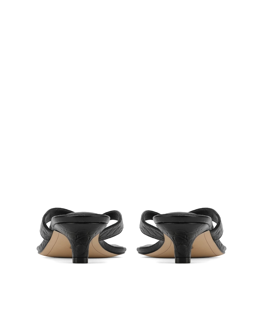 Tina Black Croc