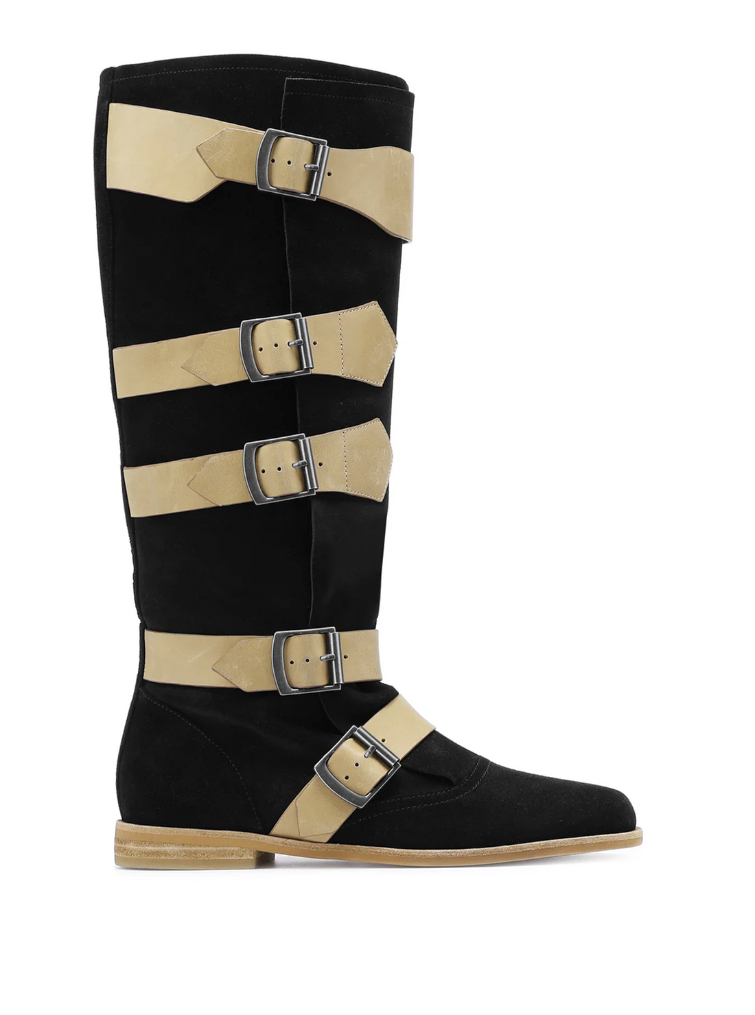 Vima Black Suede