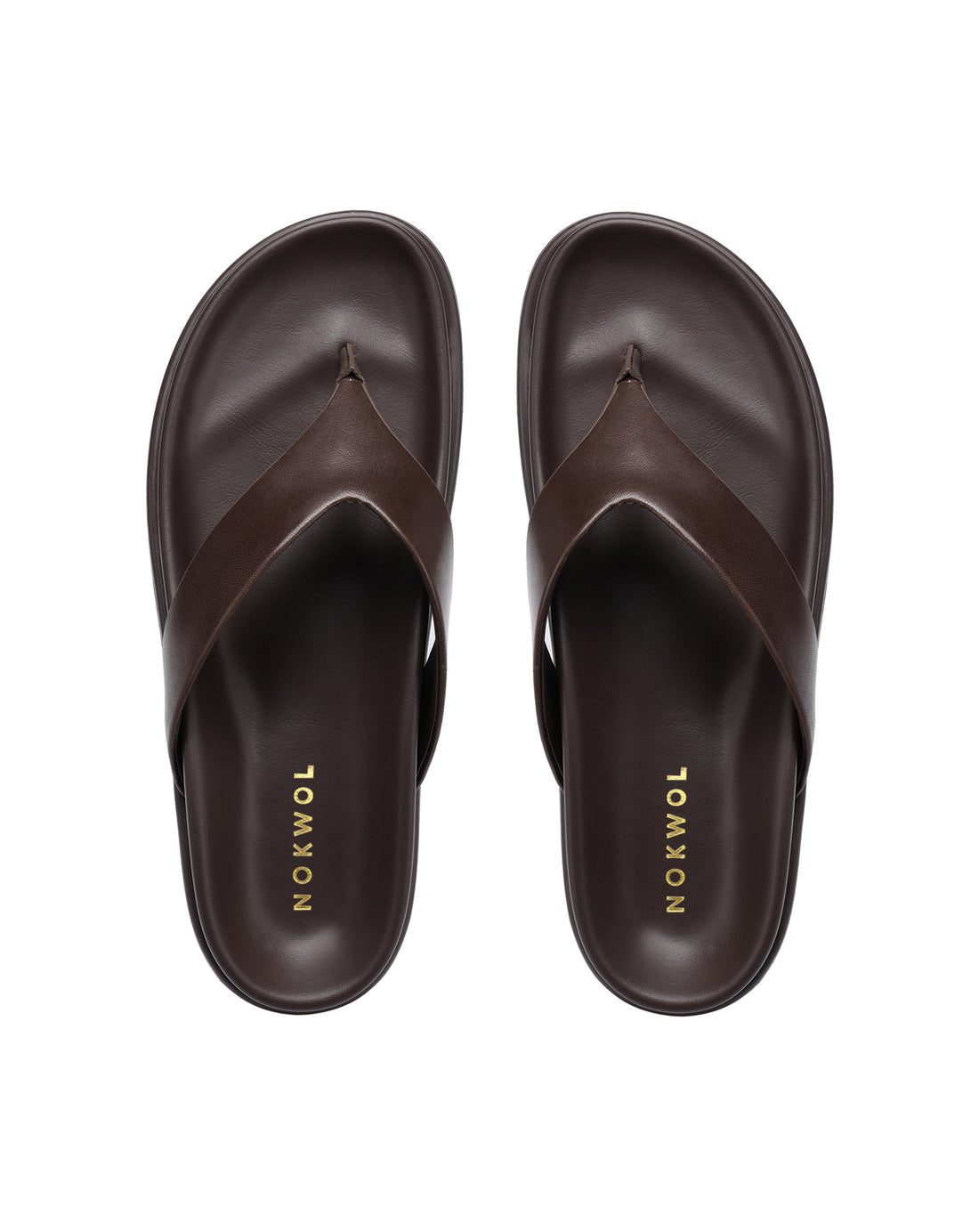 Zinc Brown Leather